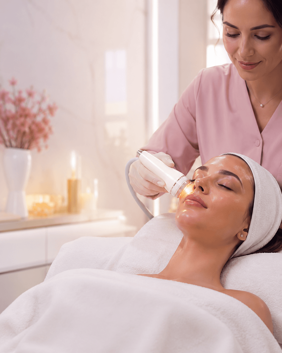 Thermal and Eyes Facial treatment at Estelle Advanced Beauty
