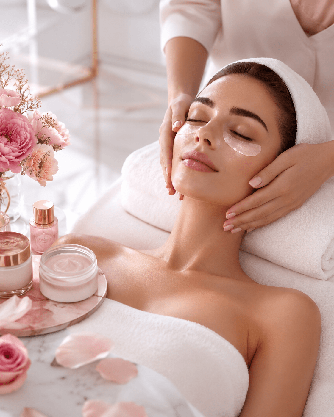 Relaxing facial experience at Estelle Advanced Beauty